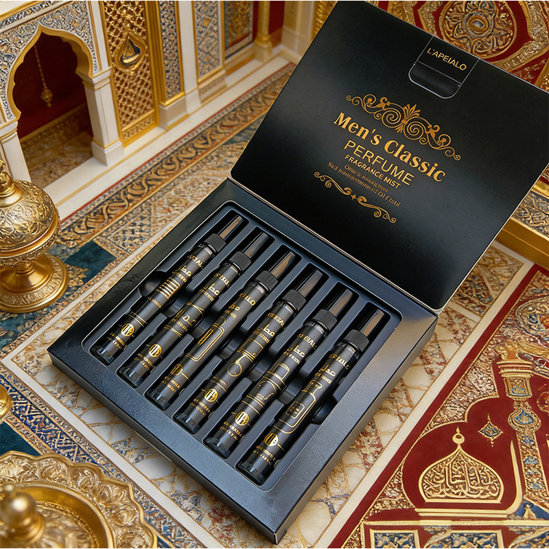 Home Fragrance Gift - Klassisches Holzduft-Heim-Aromaspray-Geschenkset, tragbarer Raumduftnebel für Kleiderschrank,