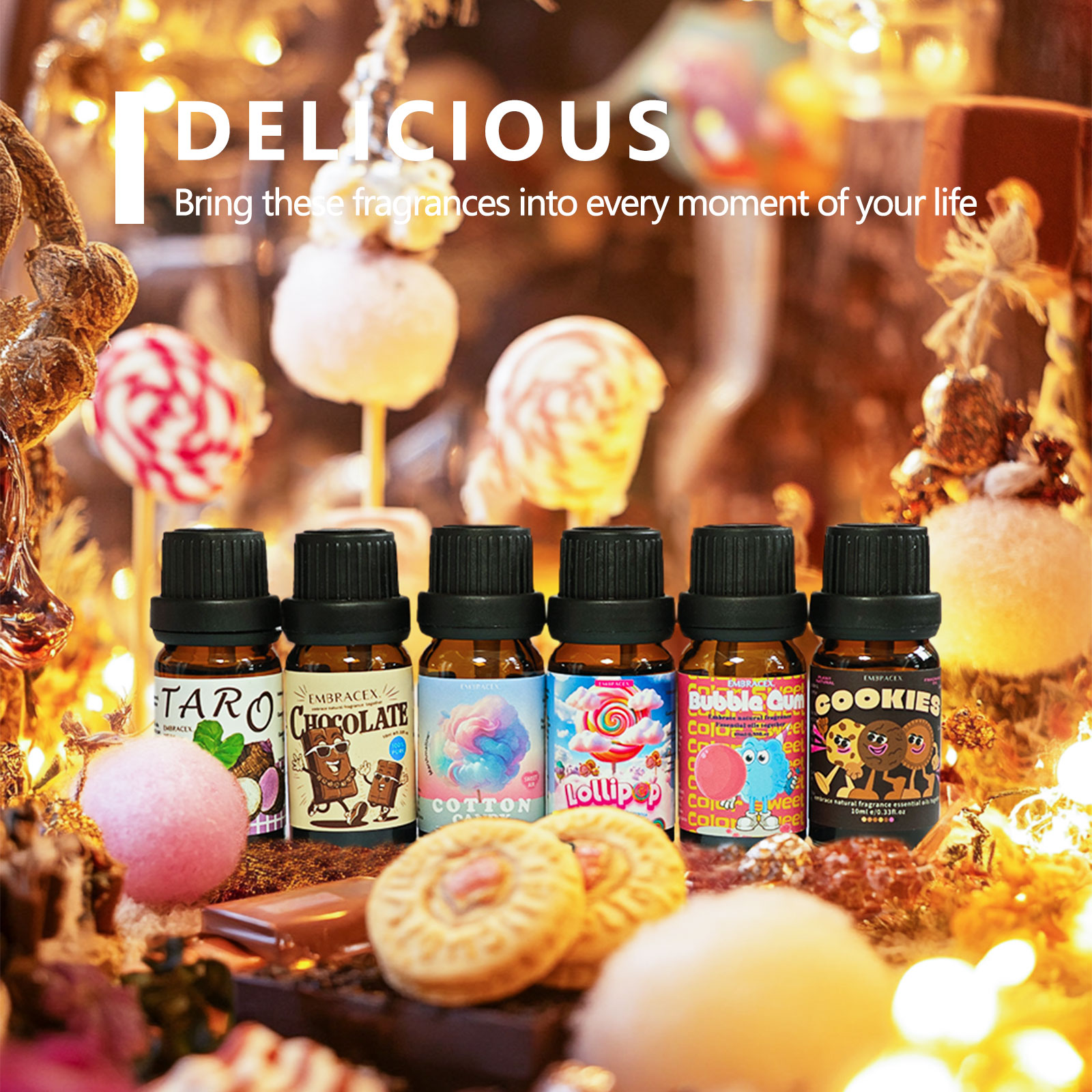 6 Stück/1 Set Köstliche Duftöl – Home Fragrance Gift Bewertung und Preis